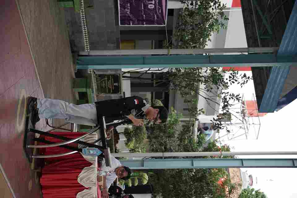 Laporan Ketua Pelaksana di SMA 1 Gebog Kudus